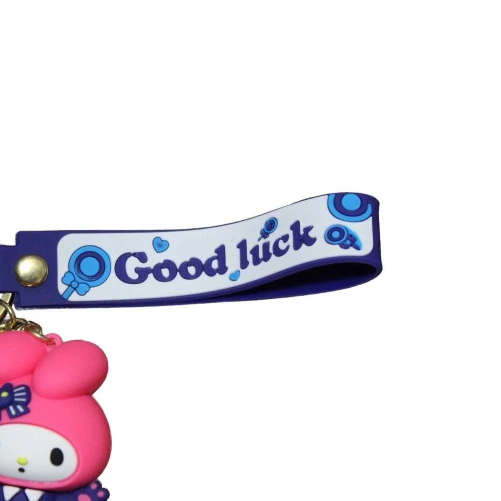My Melody Pink Purple Keychain‎